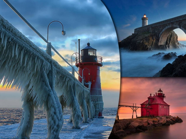 Εμβληματικοί φάροι σκορπίζουν απλόχερα το φως τους