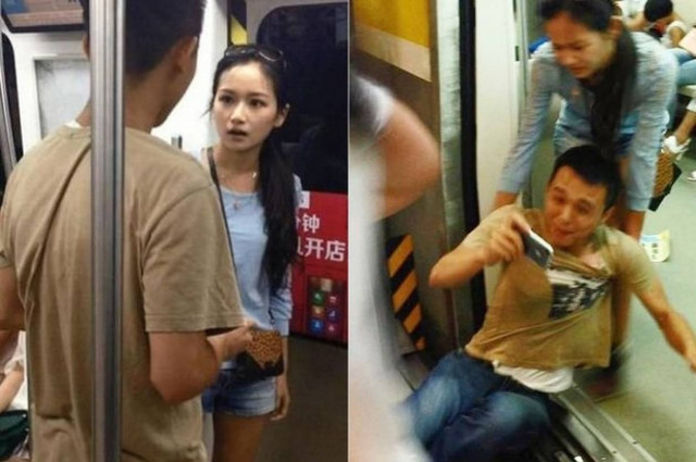 Χαμός στο διαδίκτυο: Δεν της έδωσε το κινητό του και... δείτε τι έγινε (pics)