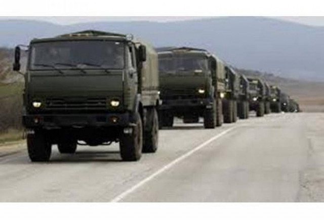 Ρωσία: Μέρος της αυτοκινητοπομπής πέρασε τα σύνορα