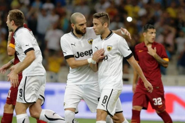 ΑΕΚ – Ρόμα 1-2: Τα γκολ του αγώνα (video)