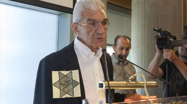 Με το αστέρι του Δαυίδ ο Μπουτάρης – Γιουχαρίστηκε ο Ματθαιόπουλος (video)