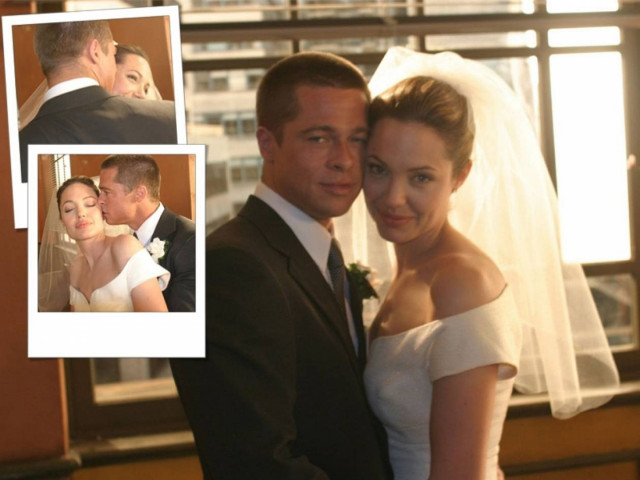 Ο γάμος της χρονιάς! Παντρεύτηκαν Μπραντ Πιτ και Αντζελίνα Τζολί! (pics)