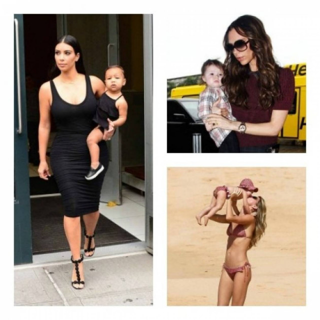 Όταν οι διάσημες μαμάδες ντύνονται ασορτί με τα παιδιά τους