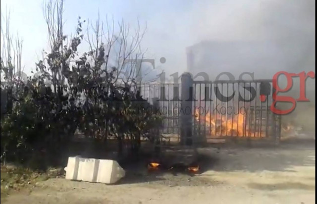 Πάτρα: Πυρκαγιά σε εργοστάσιο ανακύκλωσης - Κάηκαν ζωντανά 4 σκυλιά φύλακες