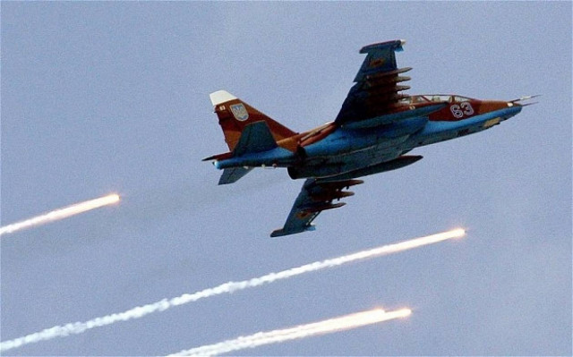 Ουκρανία: Κατάρριψη μαχητικού αεροσκάφους