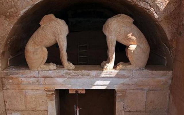 Ενισχύεται η αστυνομική φρούρηση στην Αμφίπολη