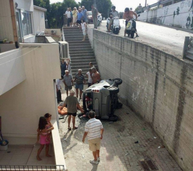 Θανατηφόρο τροχαίο στη Ρόδο - Έπεσε στο κενό