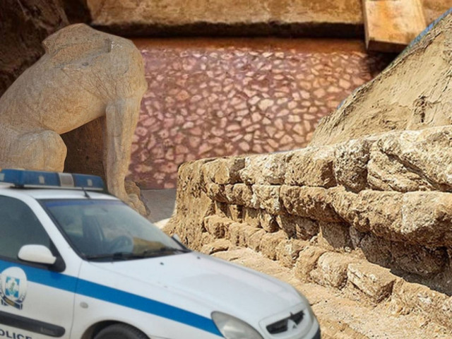 «Φρούριο» ο τάφος της Αμφίπολης