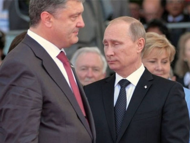 Τηλεφωνική επικοινωνία και κοινή γραμμή από Πούτιν-Ποροσένκο