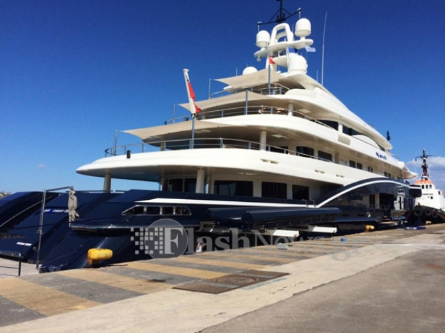 Κρήτη: Το γιοτ πολυτελείας High Power III «έδεσε» στη Σούδα (vid)