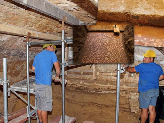 Αμφίπολη: Συνεχίζονται οι ανασκαφικές εργασίες