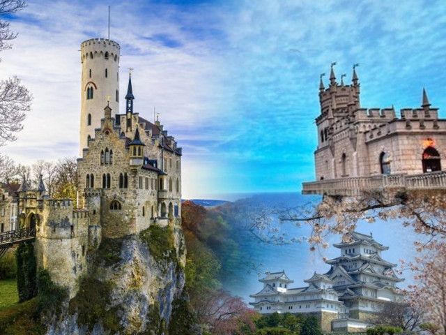 Κάστρα βγαλμένα από παραμύθια