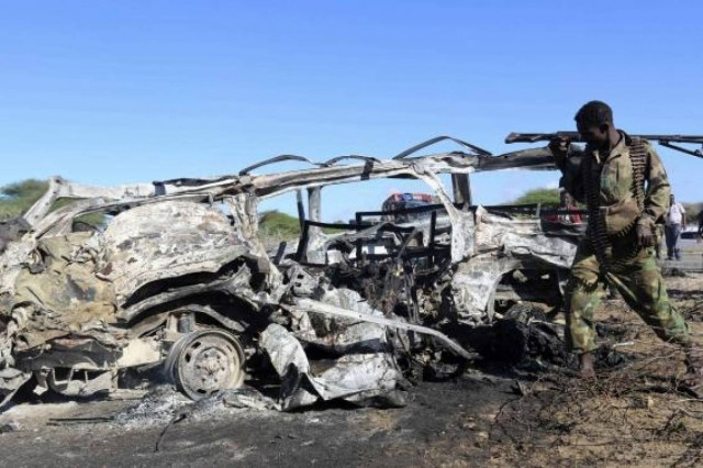 Διπλή βομβιστική επίθεση στη Σομαλία (pics)