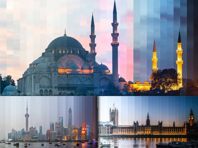 Διάσημα μνημεία από την ανατολή μέχρι τη δύση του ηλίου (pics)