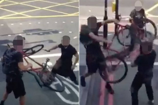 Λονδίνο: Ποδήλατο έσωσε Βρετανό από επίθεση με μαχαίρι! (vid)