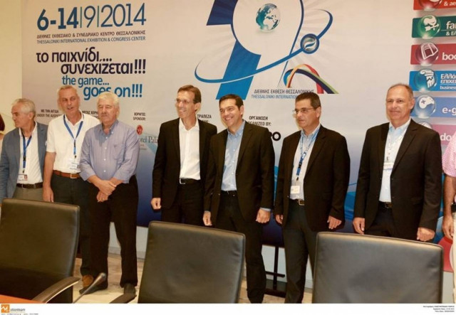 ΔΕΘ: Διαδοχικές συνταντήσεις του Τσίπρα  με φορείς της Θεσσαλονίκης (pics)