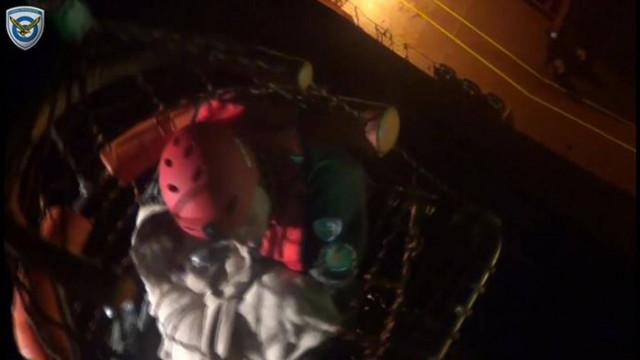 Βίντεο με ελικόπτερο Super Puma από διάσωση μεταναστών δυτικά της Κρήτης