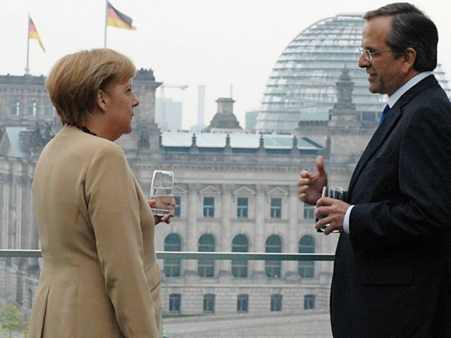 Σαμαράς: Πάει στη Μέρκελ να πει για τον Τσίπρα!