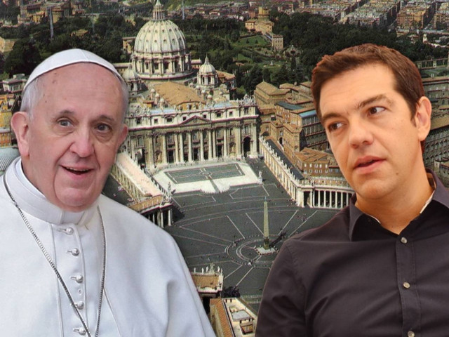 Ο Τσίπρας στον Πάπα των φτωχών