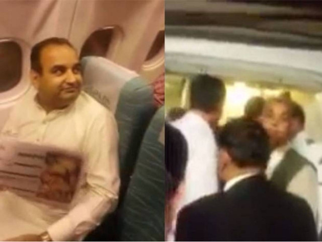Βίντεο: Πολιτικός καθυστέρησε και... τον πέταξαν έξω από το αεροπλάνο