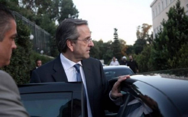 Συνάντηση Σαμαρά με Νταβούτογλου στο Μπακού