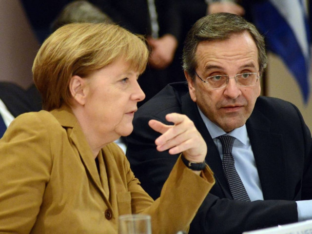 Σαμαράς σε Μέρκελ: Δέκα μονάδες μπροστά ο Τσίπρας…