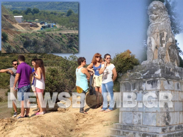 Αμφίπολη: «Οι εκπλήξεις δεν θα σταματήσουν εδώ» λέει η Κ. Περιστέρη (pics)