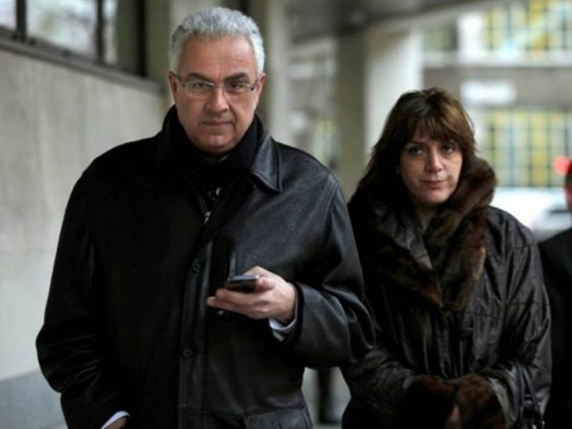 Griveas couple accused in Hellenic Postbank case released on conditions