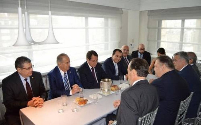 Συνάντηση Βενιζέλου-Αναστασιάδη στη Νέα Υόρκη