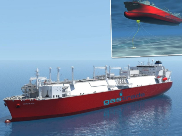 Έτοιμος ο πλωτός σταθμός φυσικού αερίου στην Αλεξανδρούπολη (pics+vid)