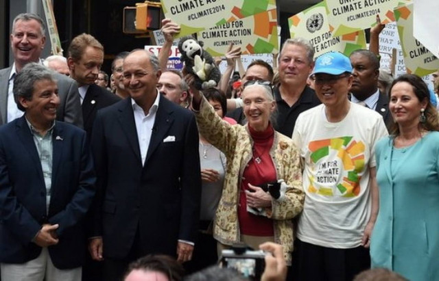 Διαδηλωτές σε 159 χώρες πραγματοποίησαν πορεία για την κλιματική αλλαγή