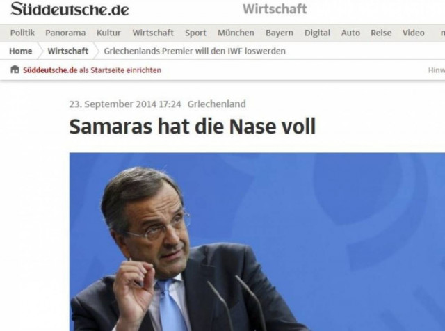 Ο Σαμαράς κέρδισε... τους Γερμανούς