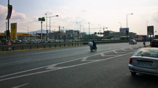 Τροχαίο με τραυματία στη Λεωφόρο Κηφισίας