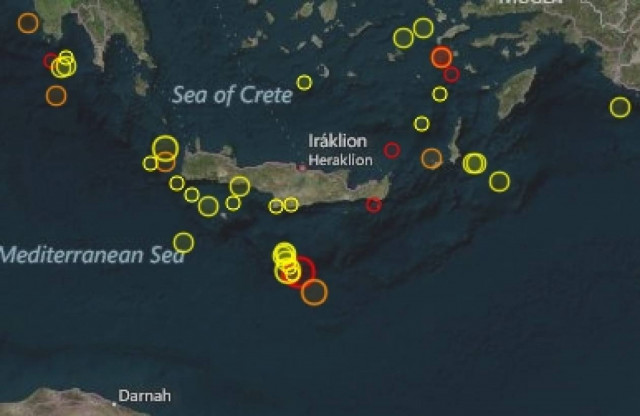 Σεισμός 4,5 Ρίχτερ στην Κρήτη