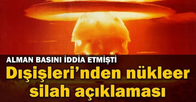 ΥΠΕΞ Τουρκίας: Διάψευση περί πυρηνικών όπλων