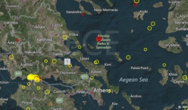 Σεισμός στο Αιγαίο