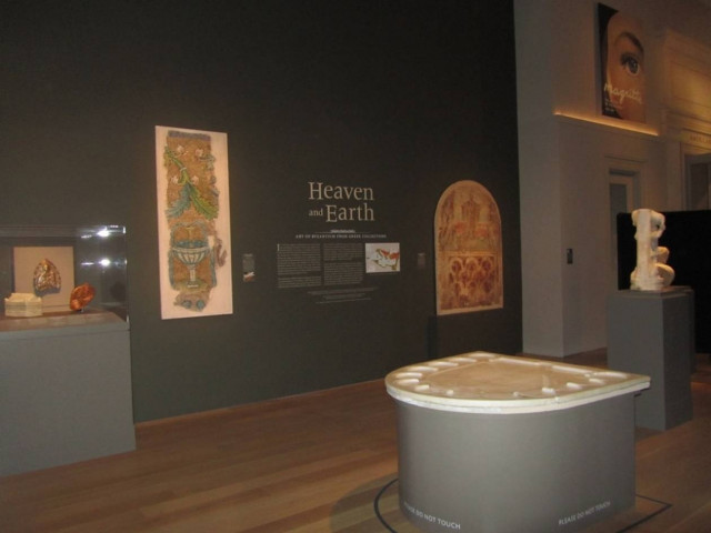 Εγκαίνια της έκθεσης «Ουρανός και Γη. Η τέχνη του Βυζαντίου από Ελληνικές Συλλογές»