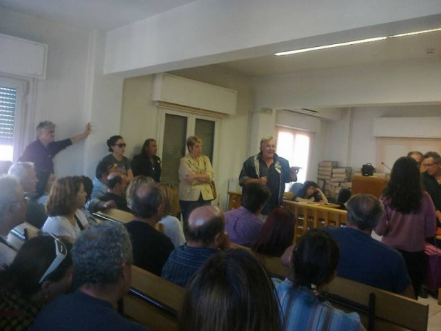 Δράσεις των ΑΝ.ΕΛ. κατά των πλειστηριασμών ακινήτων (pics)