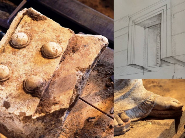 Αμφίπολη: Τι υπάρχει πίσω από τη μαρμάρινη θύρα του τρίτου θαλάμου;