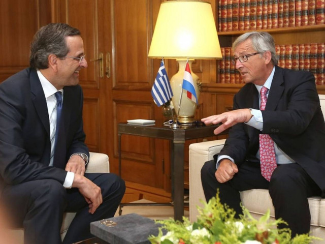 Το μεσημέρι η συνάντηση Σαμαρά - Γιούνκερ