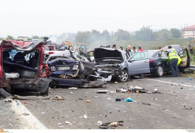 Καραμπόλα στην Εγνατία Οδό: «Υπήρχε σήμανση»