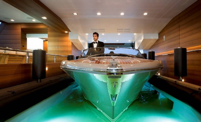 Αυτό το σκάφος είναι συνώνυμο της απόλυτης χλιδής