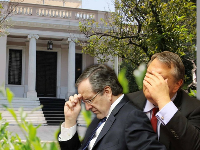 Άλλα λέει ο Βενιζέλος, άλλα ο Σαμαράς…