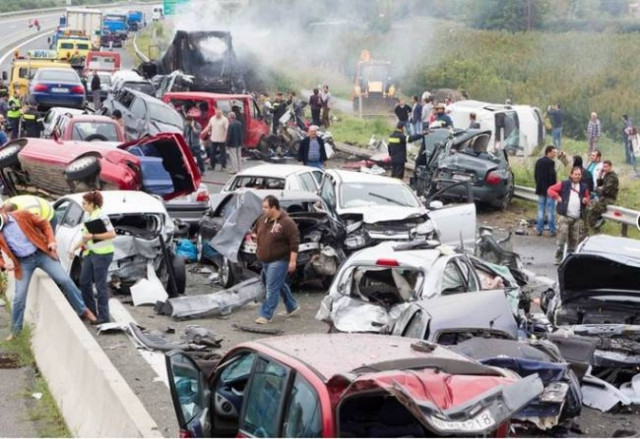 Καραμπόλα στην Εγνατία: Κάηκε ζωντανός ενώ μιλούσε με την αδερφή του στο κινητό