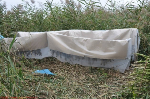 Θεσσαλονίκη: Βρέθηκε αποξηραντήριο κάνναβης σε αγροτική περιοχή (pic)
