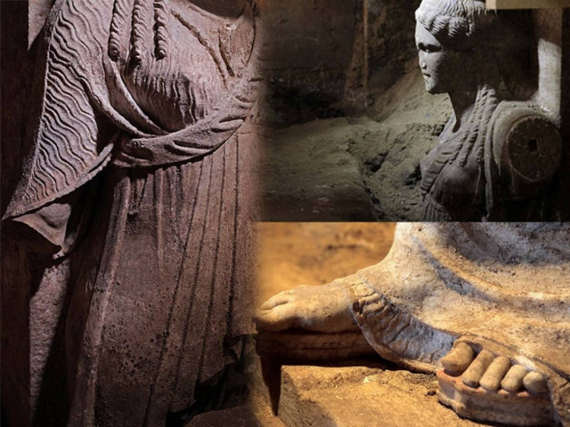 Οι Καρυάτιδες μαρτυρούν τον Ηφαιστίωνα