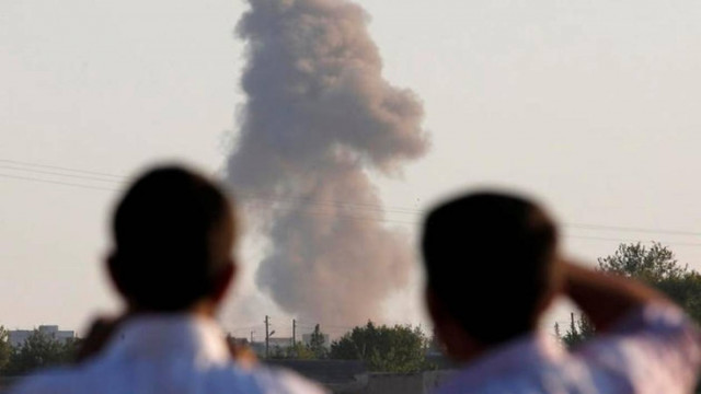 Συρία: Μπαράζ αεροπορικών επιδρομών στην Κομπάνι