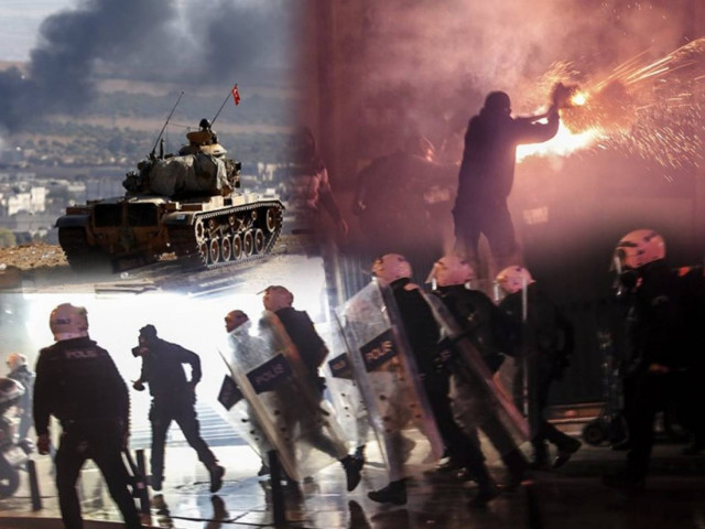 Ανταρτοπόλεμος στο Κομπάνι – Εξεγέρσεις στην Τουρκία