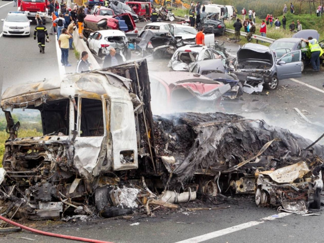 Καραμπόλα στην Εγνατία Οδό: Προφυλακιστέος ο οδηγός της μοιραίας νταλίκας