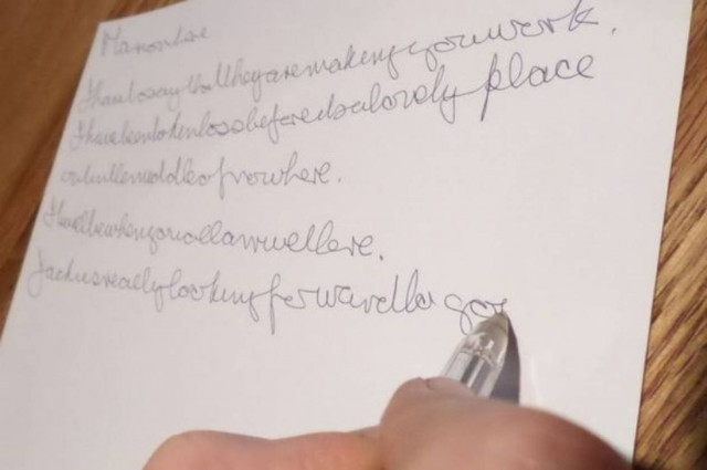 Σκωτία: Πνεύματα την αναγκάζουν να γράψει στα αγαπημένα τους πρόσωπα! (vid)